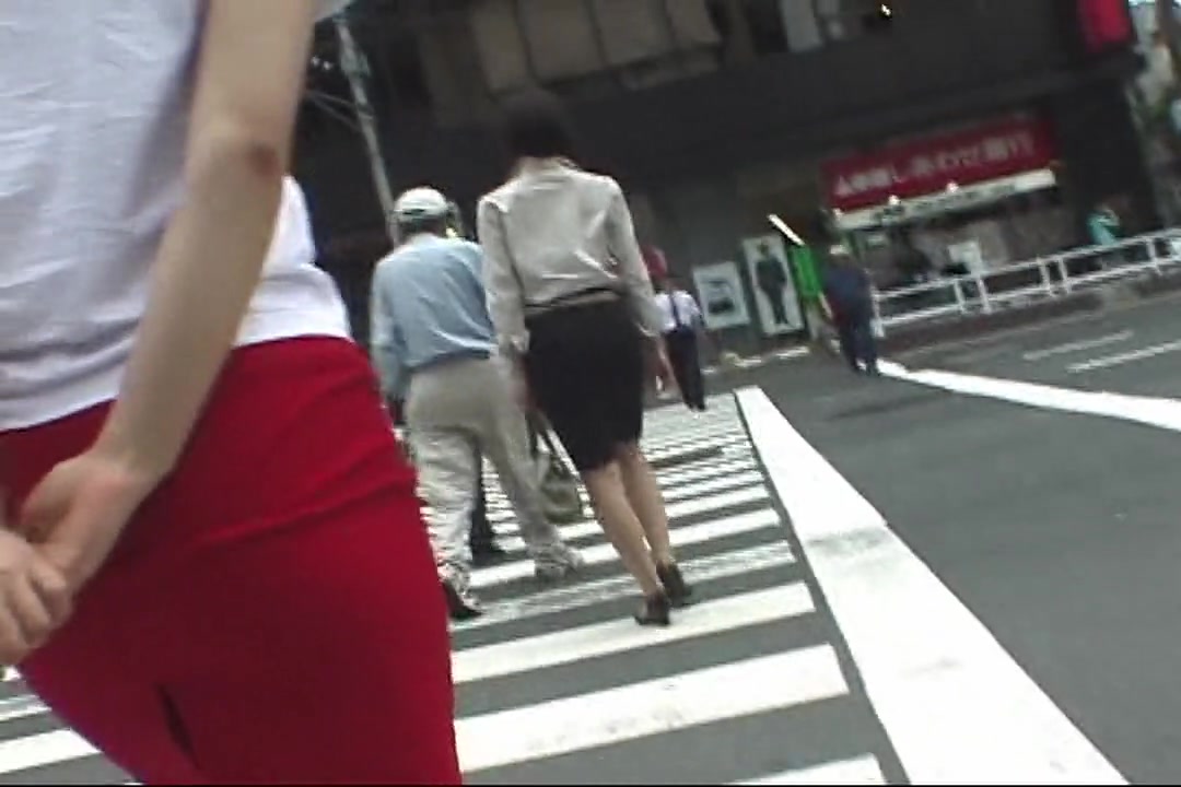 街角スリットガール サンプル画像