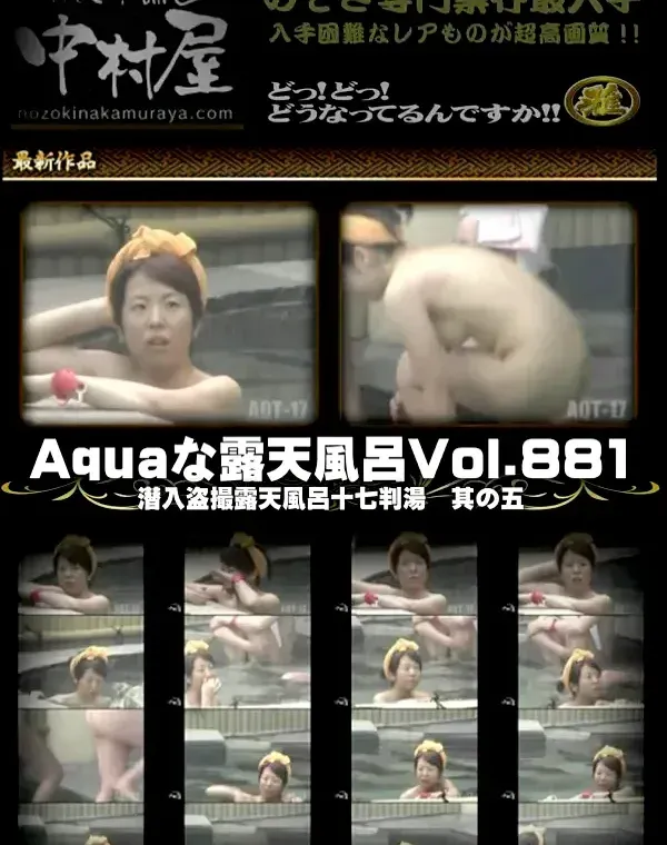 Aquaな露天風呂 Vol.881 潜入盗撮露天風呂十七判湯 其の五ダウンロード