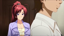 三射面談～連鎖する恥辱・調教の学園～ 貞淑親子丼・真璃香＆美冬～啜り合う強気な縞パン◆ (加工あり) サンプル画像
