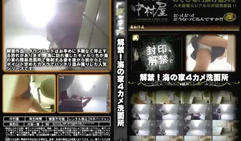 解禁 海の家4カメ洗面所 Vol.11