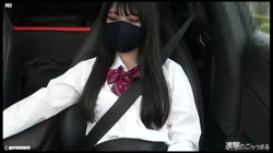 顔出し20歳 黒髪清楚系スジパイパン② 制服露出＆何度も中出しからお掃除フェラ 前編 サンプル画像11