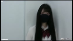 顔出し20歳 黒髪清楚系スジパイパン② 制服露出＆何度も中出しからお掃除フェラ 前編 サンプル画像2