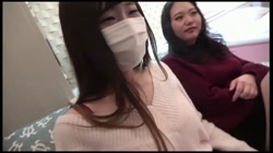 【初撮り】【一部顔出し】恥ずかしがりやだけどマジイキちゃんとおチンポで何度もすぐイキまくりちゃん。愛嬌たっぷりの2人に責められ王様気分！？それぞれタイプが違う2人のオマンコへW中出し サンプル画像2