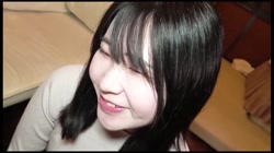 172cm長身で色白！素直でドスケベな美人大学生とのハメ撮り！無洗ちんぽを即尺しそのままゴックン！後半はソファで中出し、更にベッドでもう一回中出し！ サンプル画像5