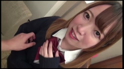 148 39の色白ロリータ♥️発育途中のプックリちっぱい＆桃のような美尻♥️恥じらう表情が可愛い童顔美少女が女子○生制服で生ハメ♥️小○生のようなピンクの幼○マンコに無許可で生中出ししちゃいます♥️ 前編 サンプル画像