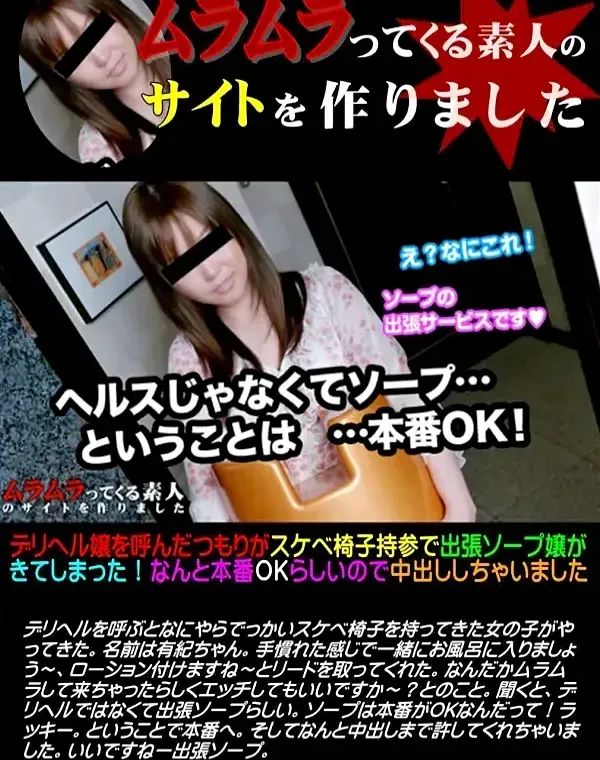 デリヘル嬢を呼んだつもりがスケベ椅子持参で出張ソープ嬢がきてしまった　笹峰有紀ダウンロード