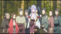 漆黒のシャガ THE ANIMATION 第三話 「夜照物語（よるてらすものがたり）」 サンプル画像