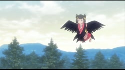 漆黒のシャガ THE ANIMATION 第三話 「夜照物語（よるてらすものがたり）」 サンプル画像