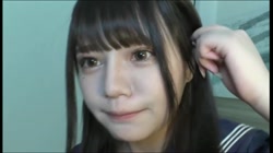 アニメ声の２０歳コンカフェ美女❤️身振り手振りがとってもキュート❤️女子Ｋ生ノーパンノーブラのセーラー服で禁断ハメ撮り❤️ナマ挿入で濃厚大量中出し❤️ サンプル画像12