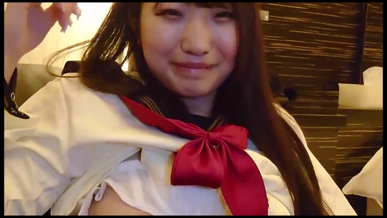 【【制服コス】奇跡の淫乱ヤリマン美女と生ハメ中出しハメ撮り！ サンプル画像3