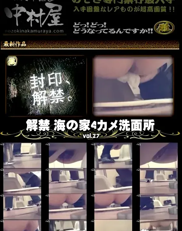 解禁 海の家4カメ洗面所 Vol.27ダウンロード