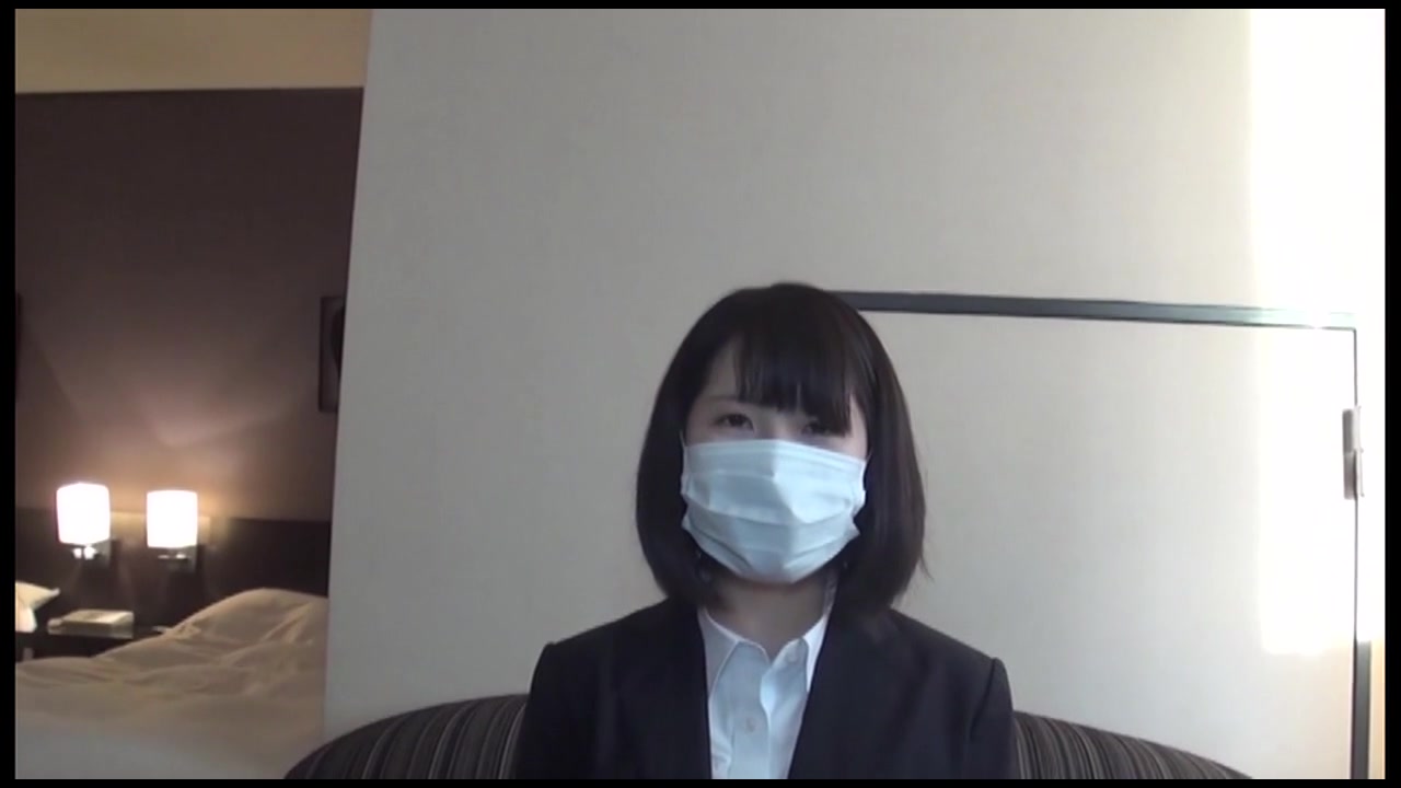 【個人撮影】幼い感じで敏感な、黒髪の可愛い就活生のあおいちゃんに中出し! サンプル画像