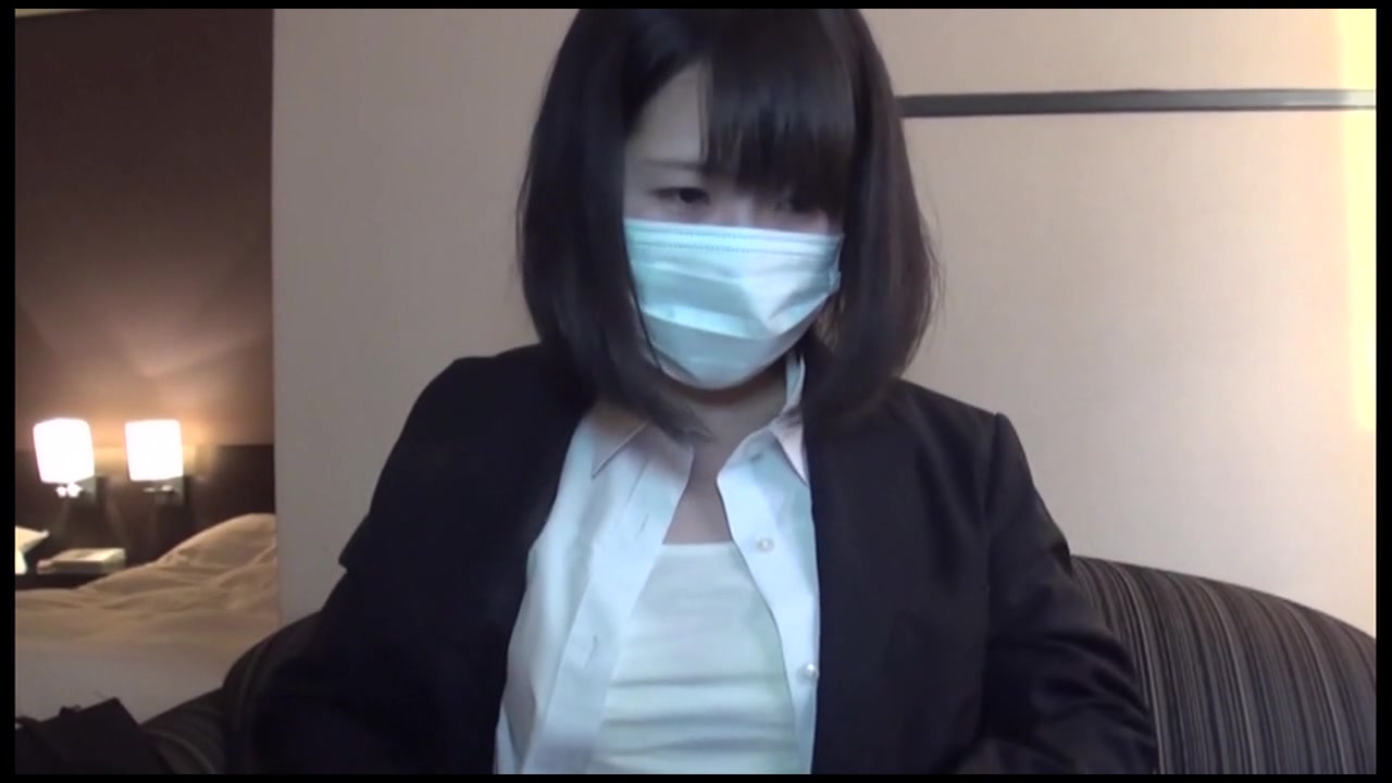 【個人撮影】幼い感じで敏感な、黒髪の可愛い就活生のあおいちゃんに中出し! サンプル画像