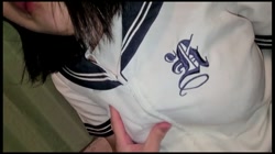 かなり若いロ○レアGカップ巨乳女子に制服着せて中出し サンプル画像