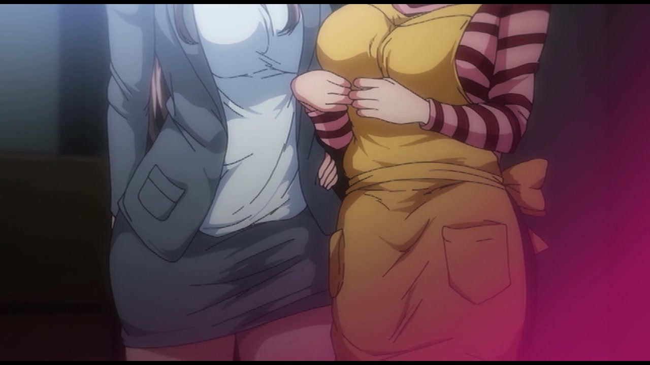 OVA巨乳が2人いないと勃起しない夫のために友達を連れてきた妻＃2セル版 サンプル画像