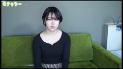 【ASMR★モナシ】ショートカットで落ち着いた雰囲気のJDなのに脱ぐとすごい！色白しかも超美乳おっぱいが美しすぎ！騎乗位が楽しみ体型のあんさん（22）が音パコに初挑戦！ サンプル画像