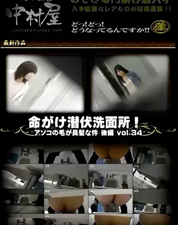 命がけ潜伏洗面所! アソコの毛が長髪な件 後編 Vol.34ダウンロード