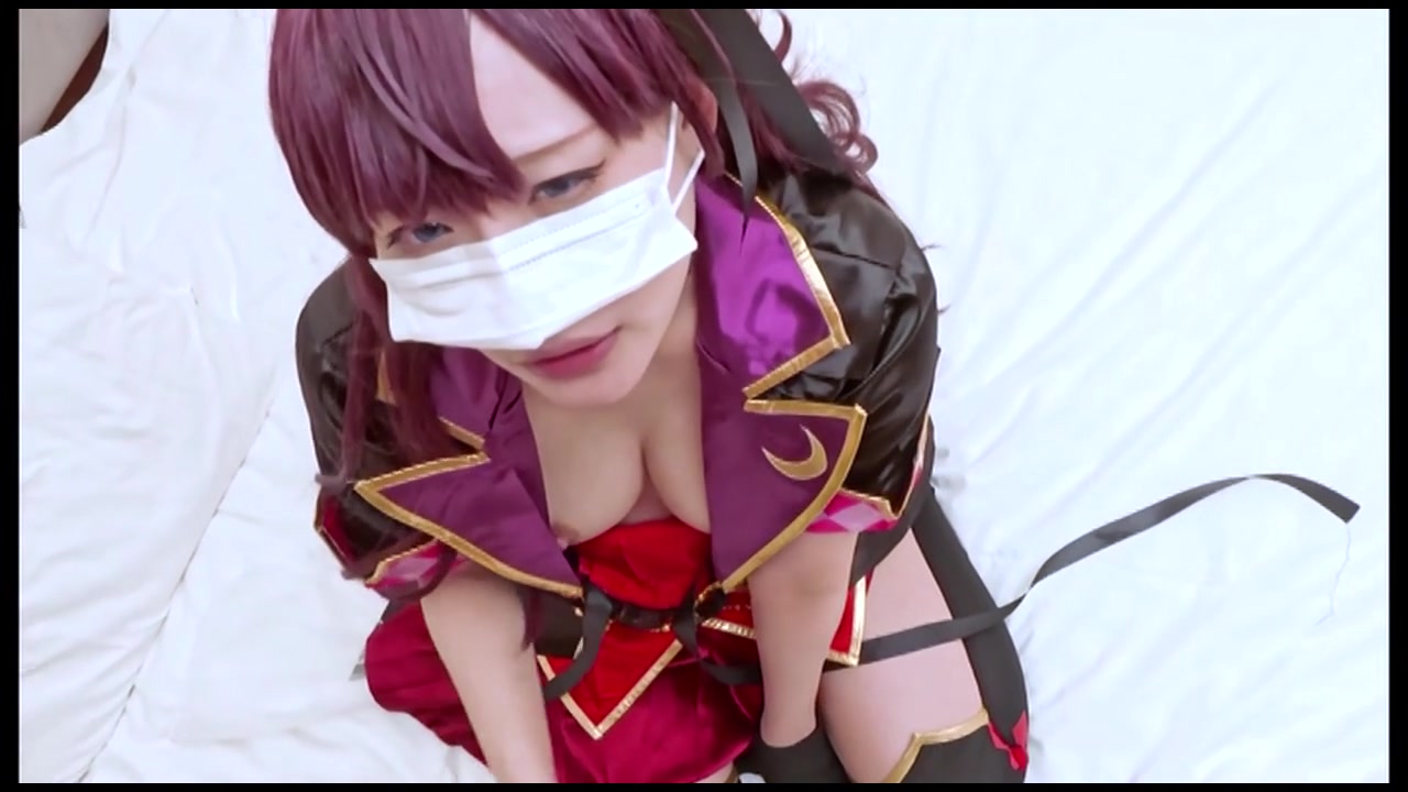 ドスケベしきにゃん生中出し！フェラと腰使いがエロすぎるガチレイヤーの搾精ハメ撮り映像！ サンプル画像