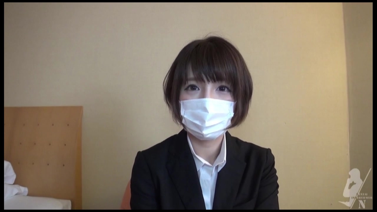 【個人撮影】素敵なお尻をしている、色白美人で可愛い就活生のかえでちゃんに中出し! サンプル画像0