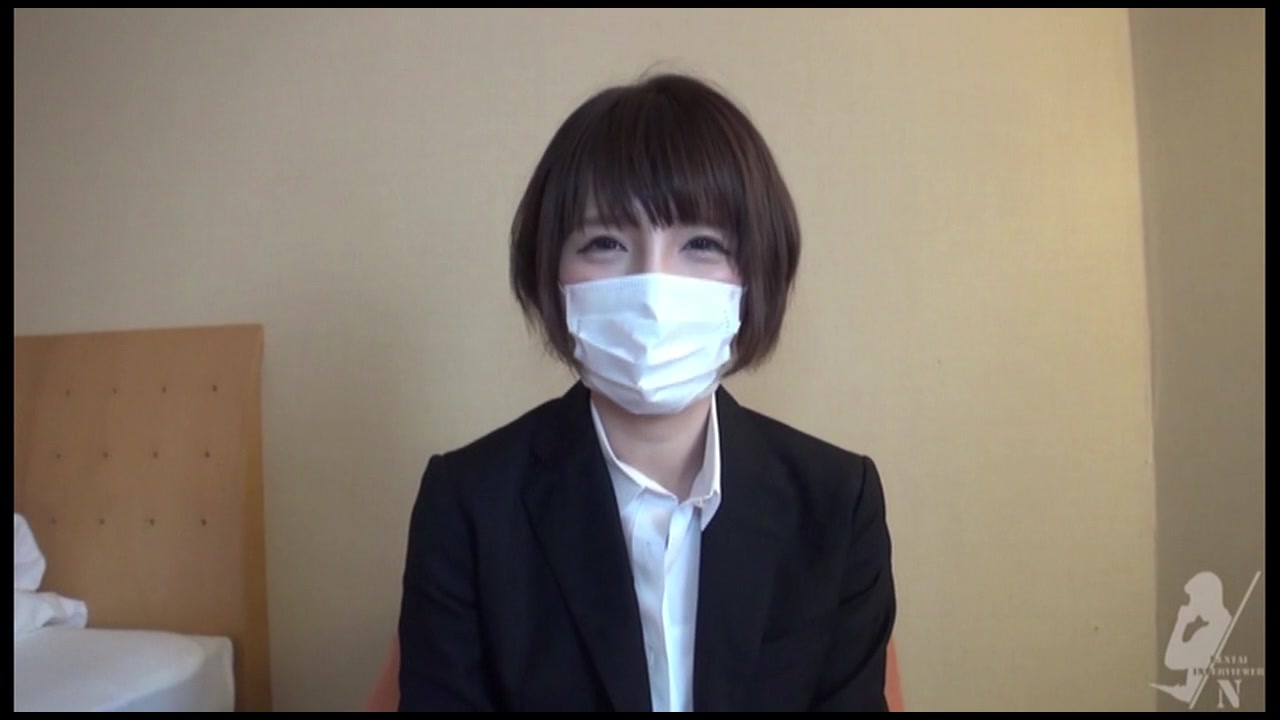 【個人撮影】素敵なお尻をしている、色白美人で可愛い就活生のかえでちゃんに中出し! サンプル画像1