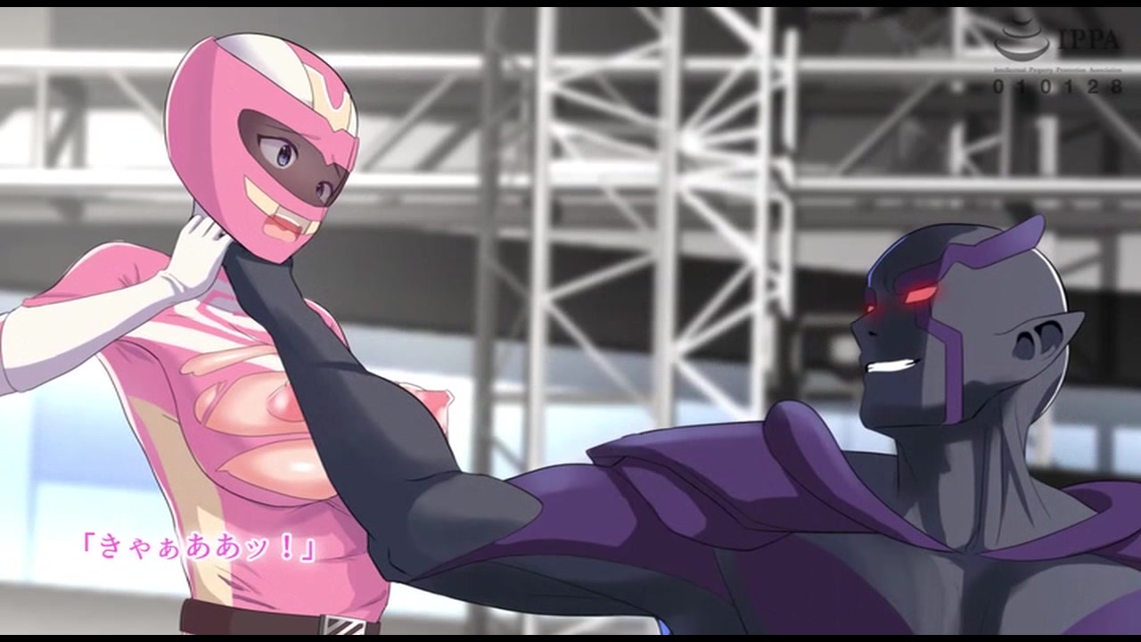 戦隊ショーにガチの怪人が混ざっていてピンクが中出しされまくった話 The Motion Anime サンプル画像