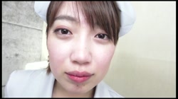 147cmGカップ爆乳レイちゃんによるナース服の誘惑！水風船おっぱいのムッチムチボディを思いっきり堪能し、着衣のまま豪快に中出しさせてもらいました！ サンプル画像