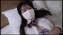初撮影！！シネマ画風！「本当はいけないと思います・・・」看護師を目指す真面目で清楚なFcup女子◯生・・・片手に収まりきらない美巨乳を弄び経験浅い美◯女の狭い膣の中に2回 サンプル画像4