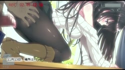 【アニメ】ある日、ネットで見つけたのはヤリサーに●●撮りされた彼女の動画だった。  (加工あり) サンプル画像