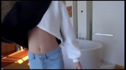 東欧の逸材！18なりたて華奢な最強美〇女！素晴らしいスタイル、つやつや美肌に大興奮！リズちゃん好きです、一番好きですね。 サンプル画像