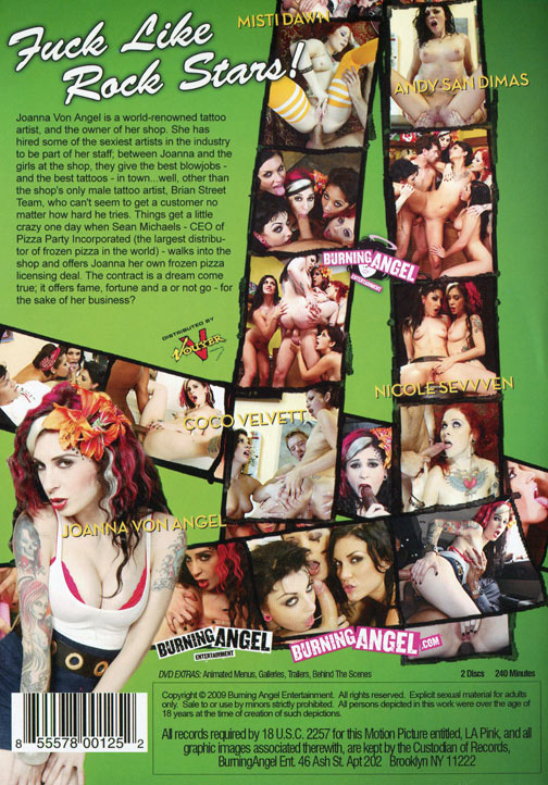 LA Pink: A XXX Porn Parody (2 DVD Set) サンプル画像