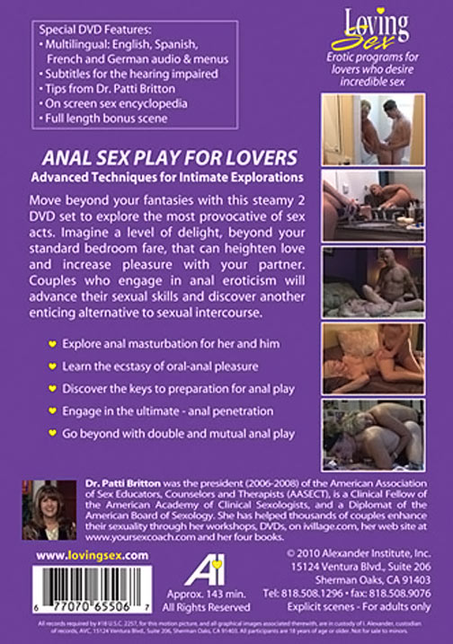 Anal Sex Play For Lovers (2 DVD Set) サンプル画像