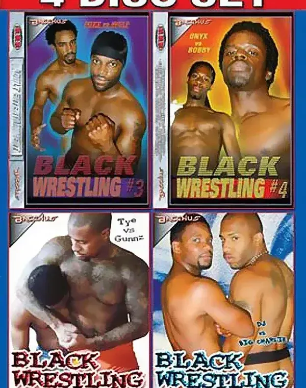 4 Pk Black Wrestling 3 (4 DVD Set)ダウンロード