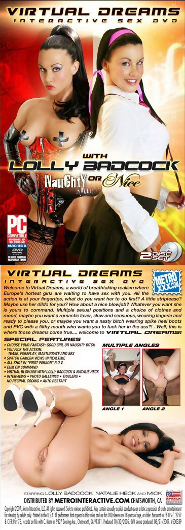 Virtual Dreams With Lolly Badcock (2 DVD Set) サンプル画像