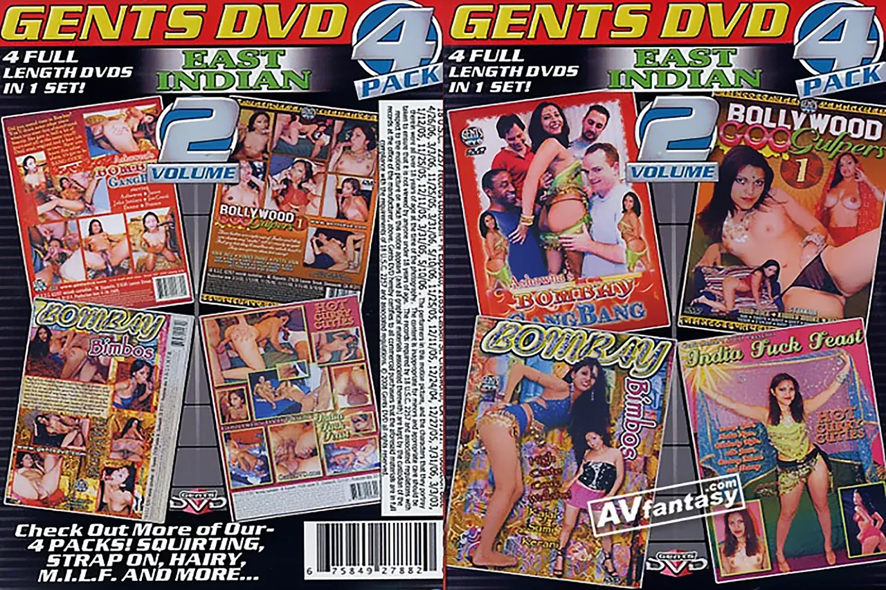 Gents DVD East Indian 4 Pack 2（4 DVDセット）