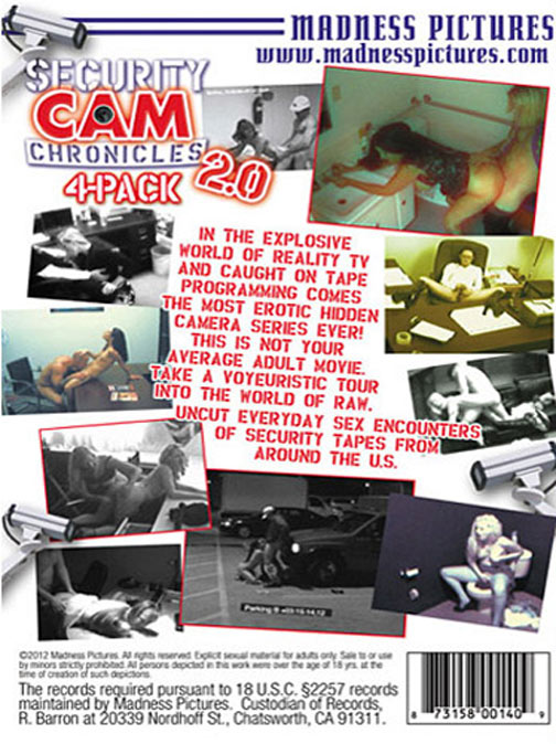 Security Cam Chronicles 2.0 4 Pack (4 DVD Set) サンプル画像