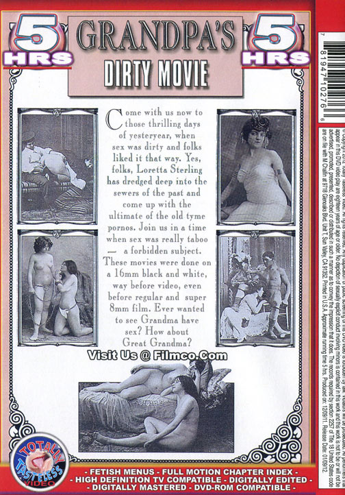Grandpa's Dirty Movie (5 Hours DVD) サンプル画像