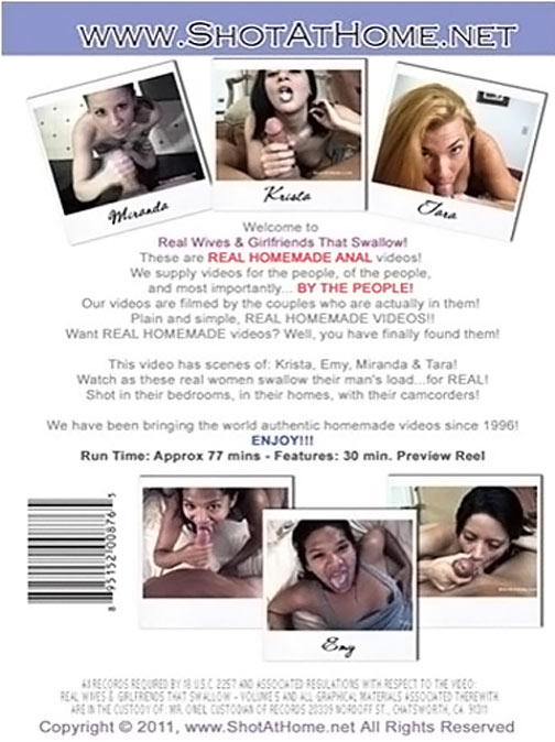 Real Wives & Girlfriends That Swallow 5 サンプル画像