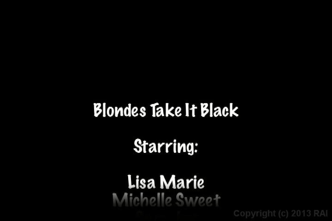 Blondes Take It Black 1 サンプル画像