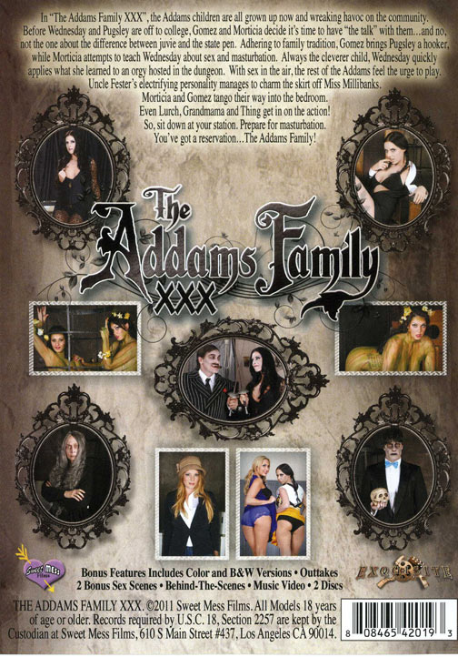 The Addams HouseHold XXX (2 DVD Set) サンプル画像