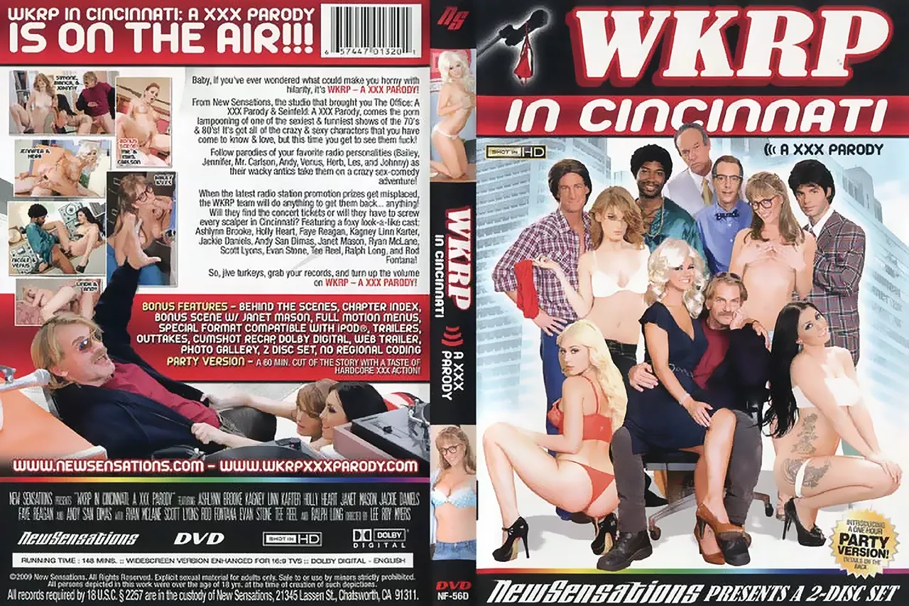 WKRP In Cincinnati.A XXX Parody(2 DVD セ ッ ト) .