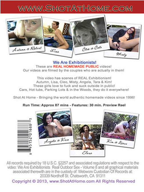 We Are Exhibitionists! Real Outdoor Sex 8 サンプル画像