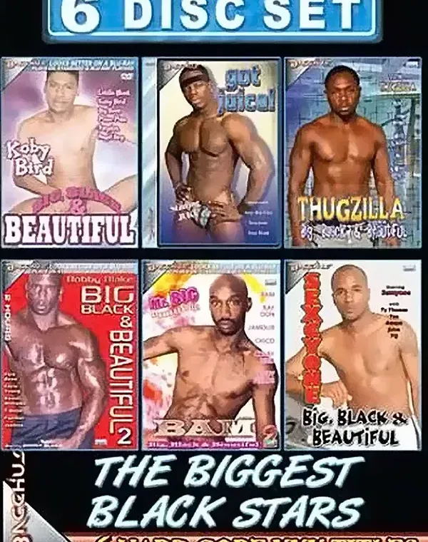 6 Pk The Biggest Black Stars (6 DVD Set)ダウンロード