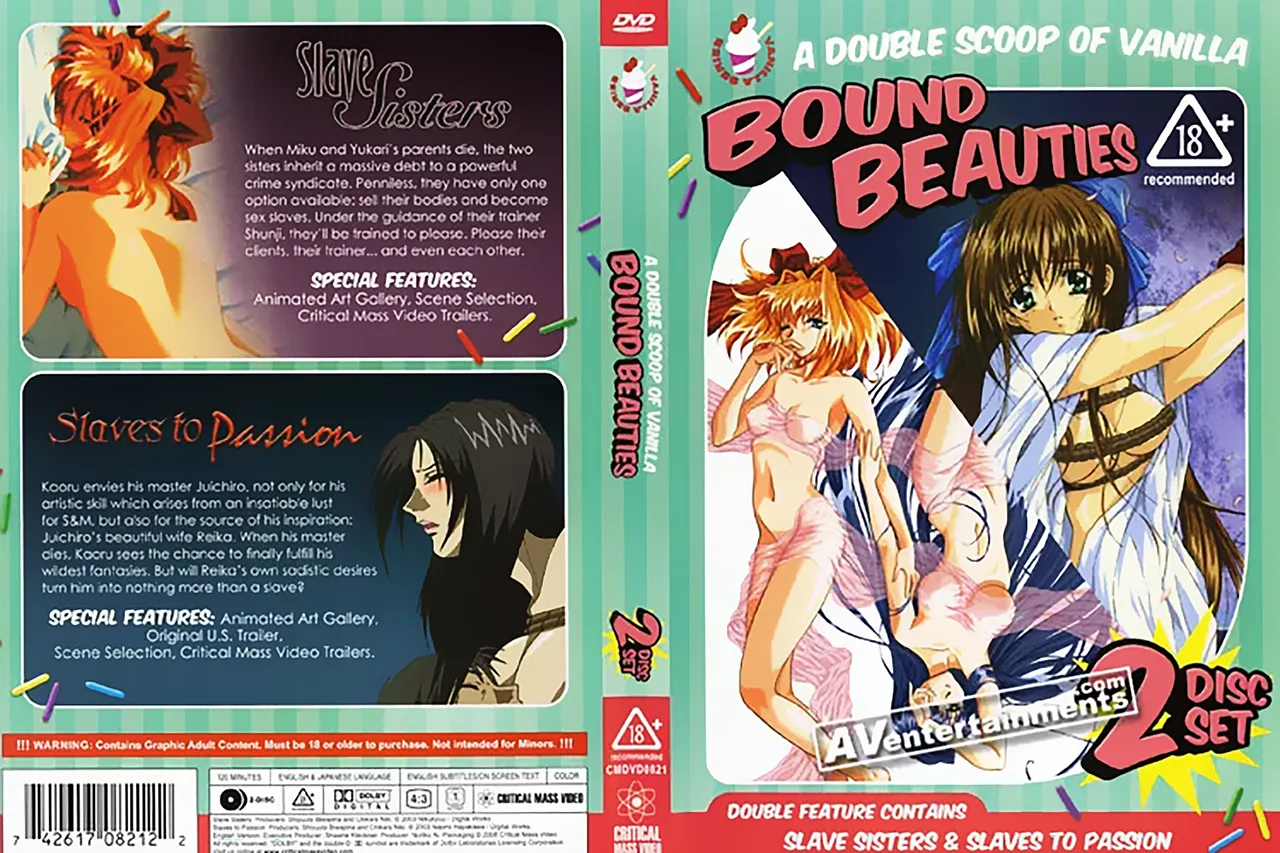 A Double Scoop of Vanilla: Bound Beauties (2 DVD set)