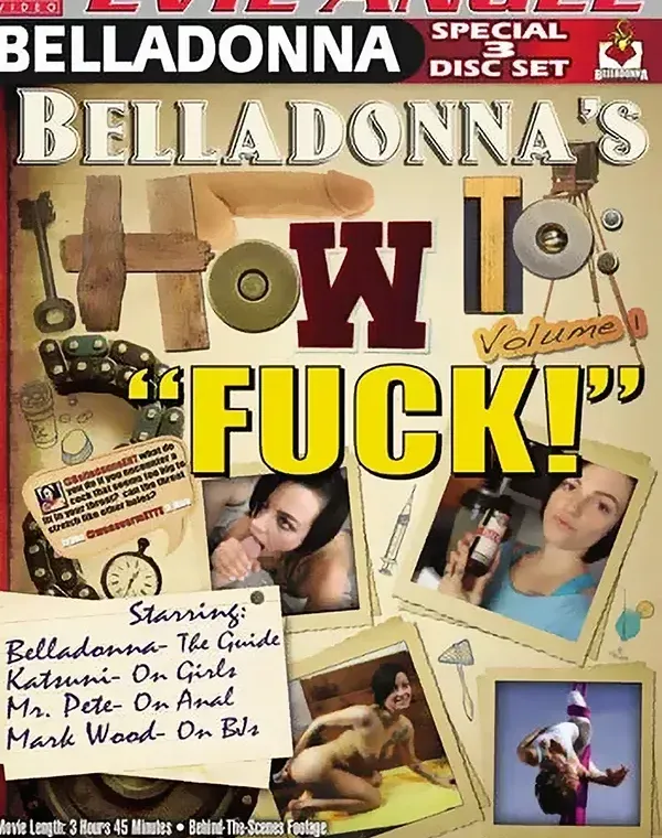 Belladonna’s How To: Fuck! (3 DVD Set)ダウンロード