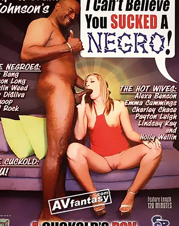 I Can't Believe You Sucked A Negroダウンロード