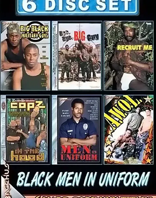 6 Pk Black Men In Uniform (6 DVD Set)ダウンロード