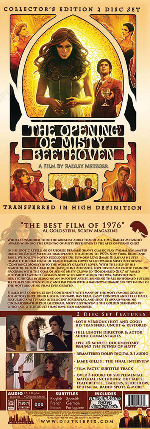 The Opening Of Misty Beethoven Collector's Edition (2 DVD Set) サンプル画像