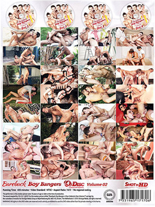 Bareback Boy Bangers 2 (4 DVD Set) サンプル画像