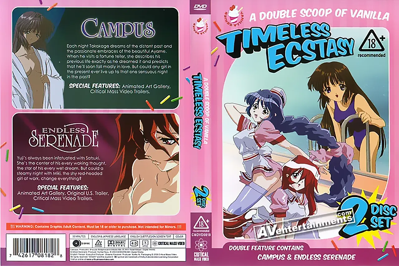 A Double Scoop of Vanilla: Timeless Ecstasy (2 DVD set)