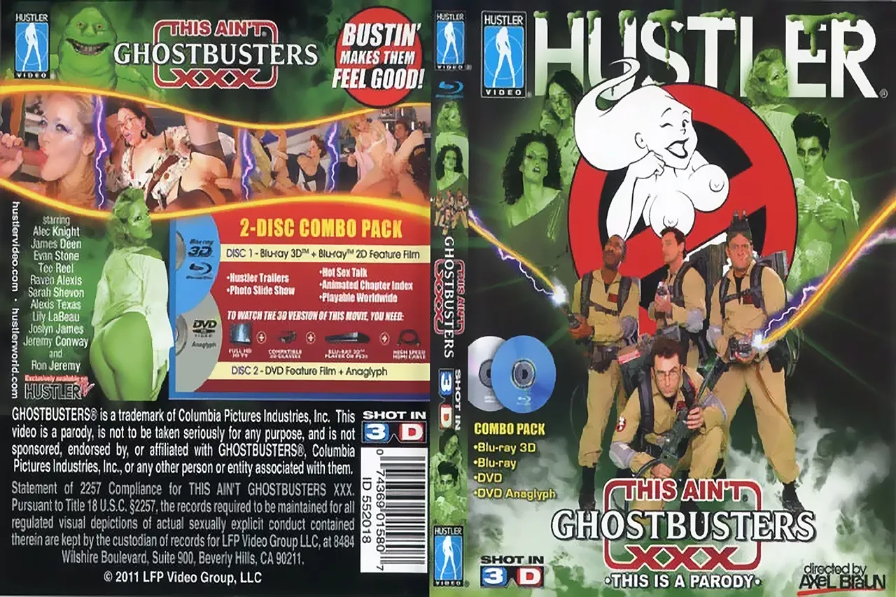 This Aint Ghostbusters XXX（2 Disc Set-Blu-ray（3D